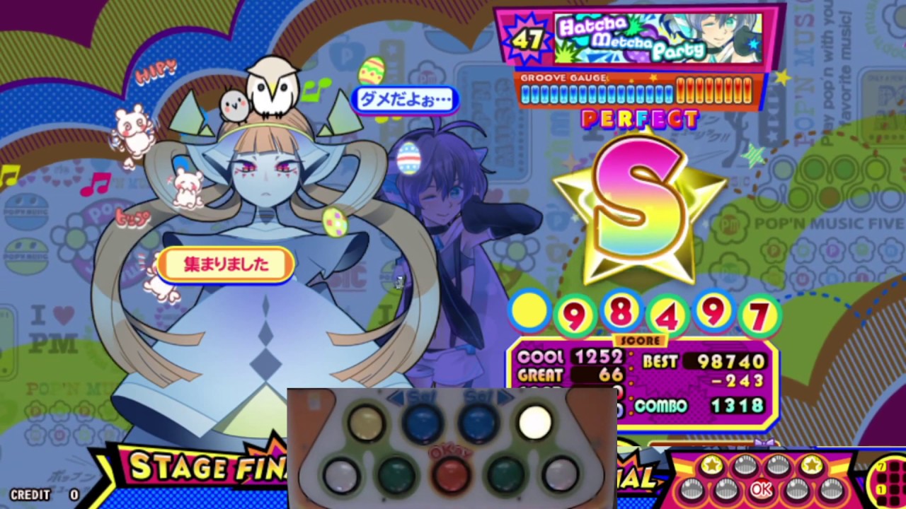 [pop'n music] Hatcha Metcha Party EX 47 MIRROR