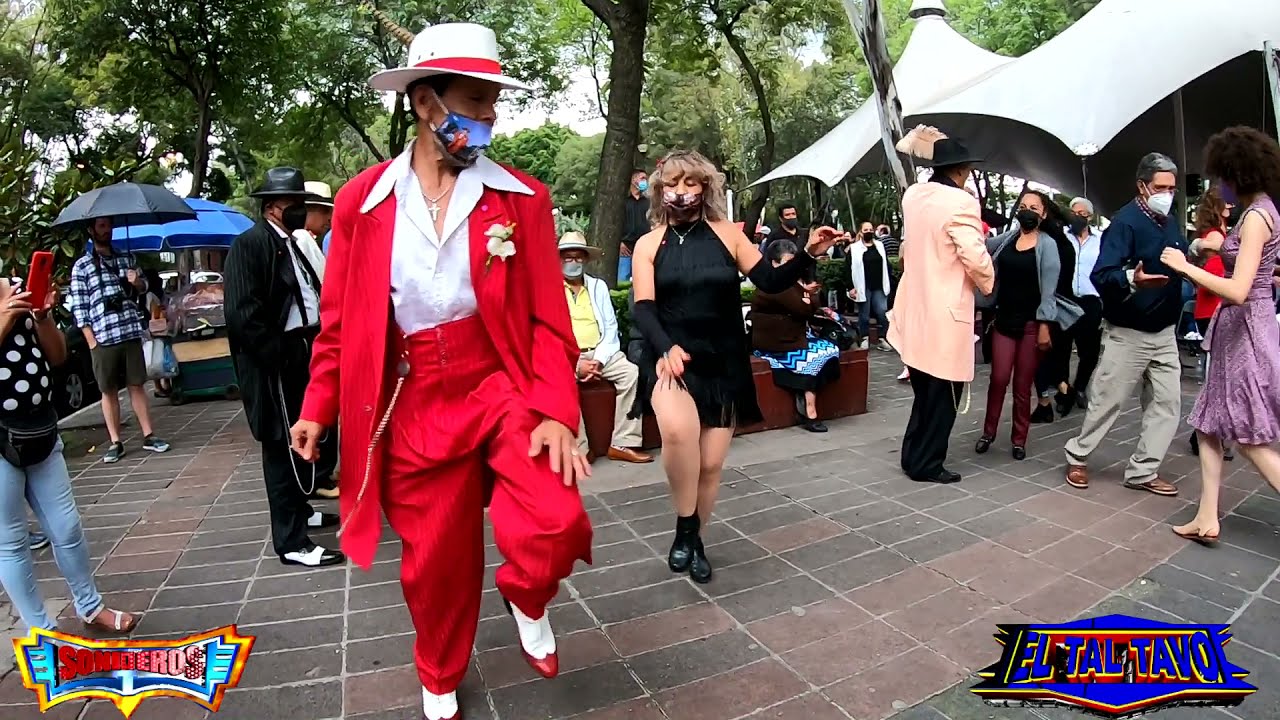 🌟Son de los Viejitos⛩ Plaza de la Ciudadela💃CDMX🏃‍♂️Sábados de baile🧡en Pista los fans de Tin-Tan💥