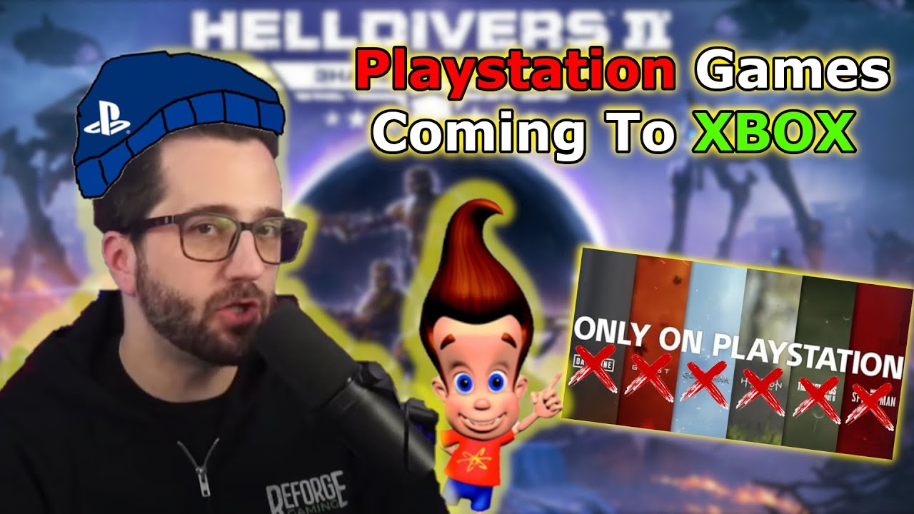 Playstation Is Going Third Party! Fanboy Reforge Gaming COPES HARD!