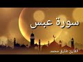 سورة عبس للقارئ طارق محمد