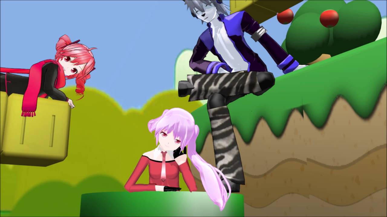 [UTAU] Super Mario Theme [Roosaamu][Teto Kasane][Raku Tengaine]