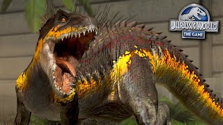 FULL POWER INDORAPTOR!!! | Jurassic World - The Game - Ep500 HD #Gaming Beaver Official