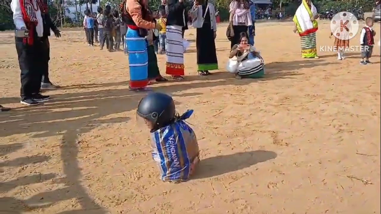 Sack Race With Helmet🪖 part 2..…