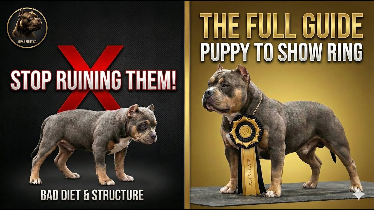 Stop Ruining Your Pocket Bully! (The Full Guide From Puppy To Show Ring)