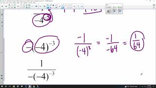 Lesson 36 - Distributive Property of Rational Expressions and Minus Signs and Negative Exponents