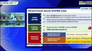 PELUNCURAN SELEKSI NASIONAL PENERIMAAN MAHASISWA BARU TAHUN 2026