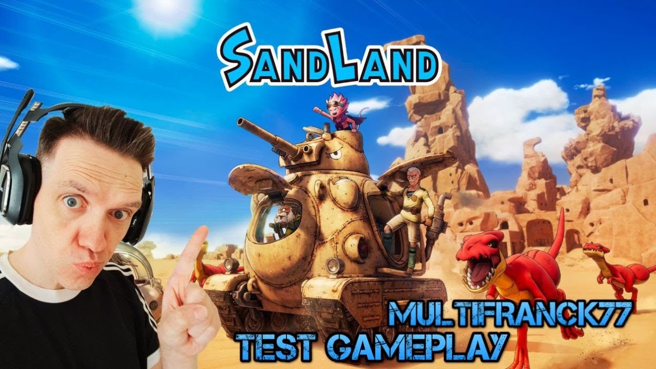 SAND LAND TEST GAMEPLAY XBOX SERIE S/X.🎮😄