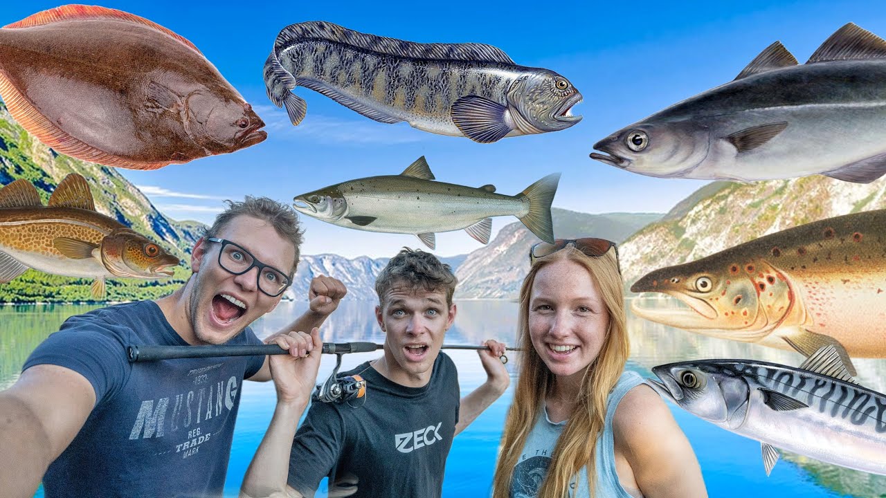 XXL Fischartenchallenge am Fjord der Monster! (inkl Riesen Gewinnspiel)