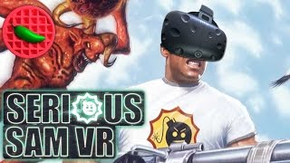 OLDSCHOOL VR VIOLENCE! -- Let's Play Serious Sam VR: The First Encounter (HTC Vive VR Gameplay)