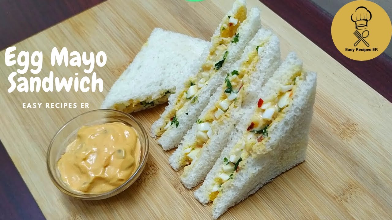 Egg Mayo Sandwich [ Easy Recipes ER ]