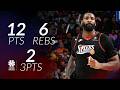 Andre Drummond 12 pts 6 rebs 2 threes vs Celtics 2026 PO G3