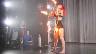 Rocket - "Luxuria" Fire Hoop Performance