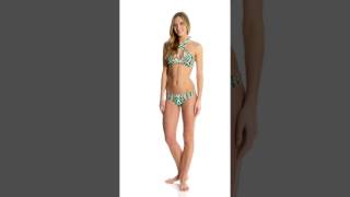Bikini Lab Swimwear Folk Up The Sun Convertible Halter Bikini Top Swimoutlet