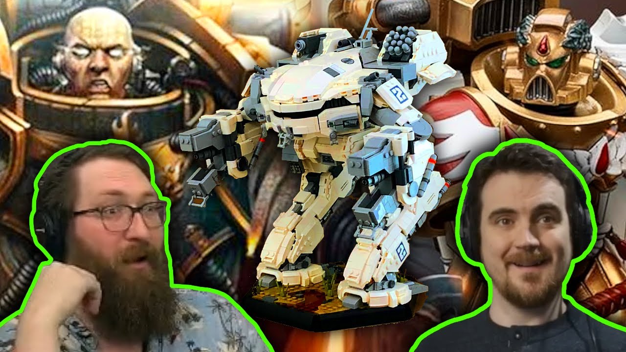 Yourhammer or Lorehammer - Ben's Birthday Battletech Lego - Tom and Ben