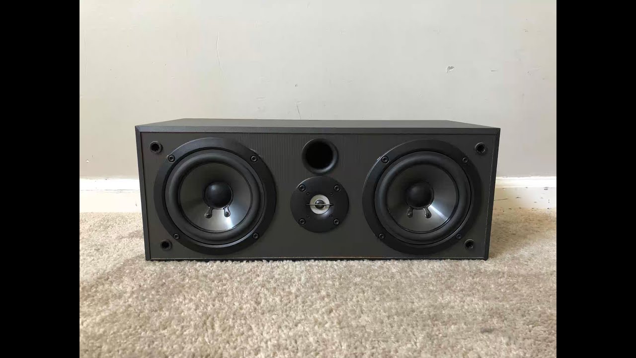 Sony SSCN495H Home Theater Center Channel Surround Speaker YouTube