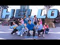 Kpop in public treasure   hello  dance cover  karaoke challenge by bias dance australia