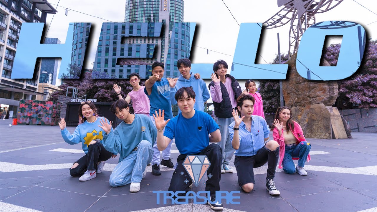 [KPOP IN PUBLIC] Treasure (트레저) - “HELLO” | Dance Cover + Karaoke ...