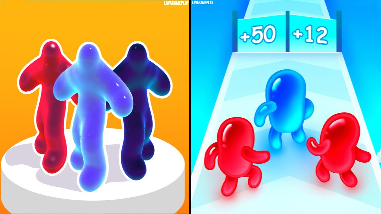 Blob Runner 3D vs Join Blob Clash 3D - YouTube