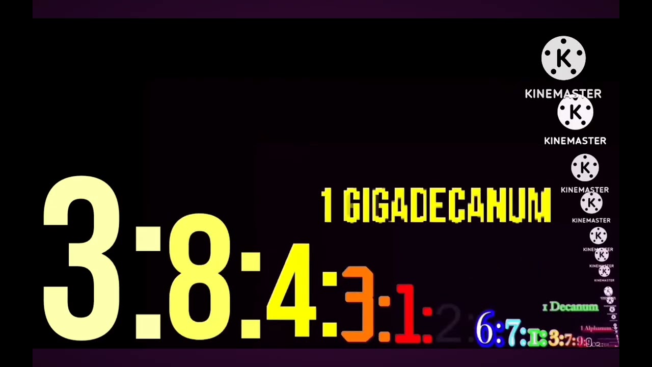 Seconds to 1 EXADECANUM