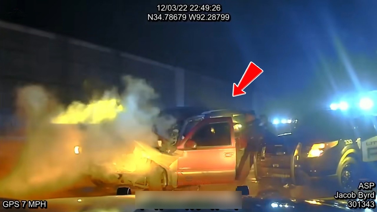 Top 10 Insane Arkansas State Police Chases & PIT Maneuvers