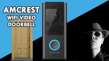 Amcrest Wifi Video DoorBell - Unboxing, Setup & Review