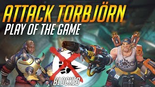 Attack Torbjörn PotG - Doomfist blocked