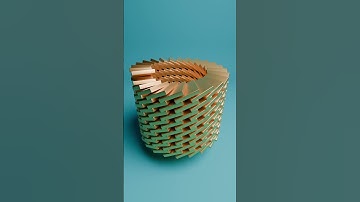 A 3D abstract animation - Part 7 - #shorts #3d #blender