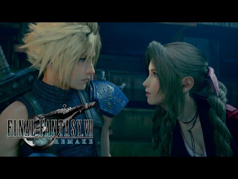 FFVII REMAKE - Aerith Mentions Zack Fair to Cloud