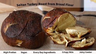 Wash the Flour Seitan Turkey Roast