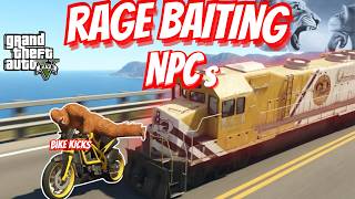 10 Minutes Of Funny Gta 5 Rage Baiting