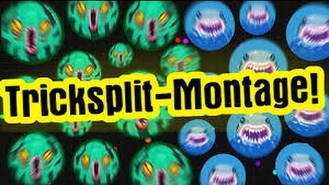 Agar.io | TOP 10 EPIC TrickSplit Montage + Fails