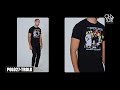 The Police Ghost in the Machine 1982 North America Tour Men's Black Vintage Fashion Concert T-shirt