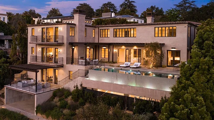 $12,995,000 Transitional home in Pacific Palisades...