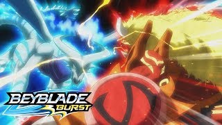 Beyblade Burst Episode 49 Old Rivals Lui Versus Shu