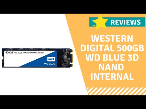 Western Digital 500GB WD Blue 3D NAND Internal PC SSD - SATA III 6 Gb/s- M.2 2280 Overview