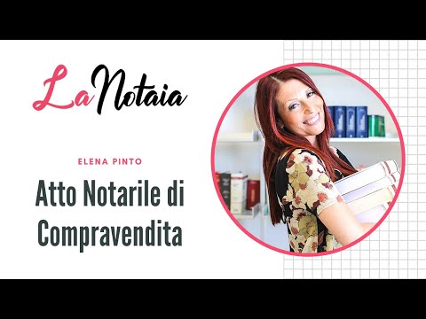 Video: Che aspetto ha un atto di vendita?