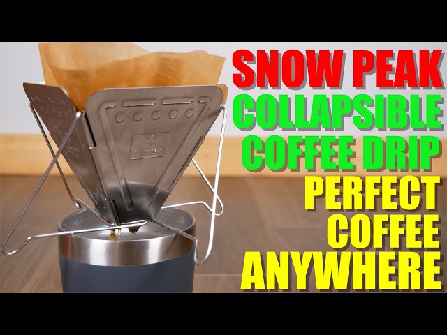 Collapsible Pour Over Coffee Brewer - Snow Peak – Snow Peak