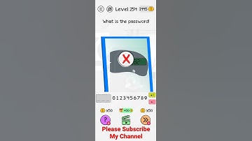 Braindom Level 254 (What Is The Password) Solution
