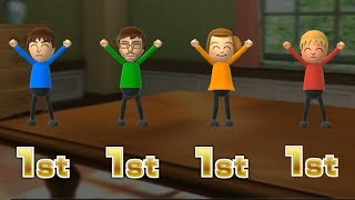Wii Party U - Domino Tally Minigames 10 Round Special (CPU Master) | JinnaGaming