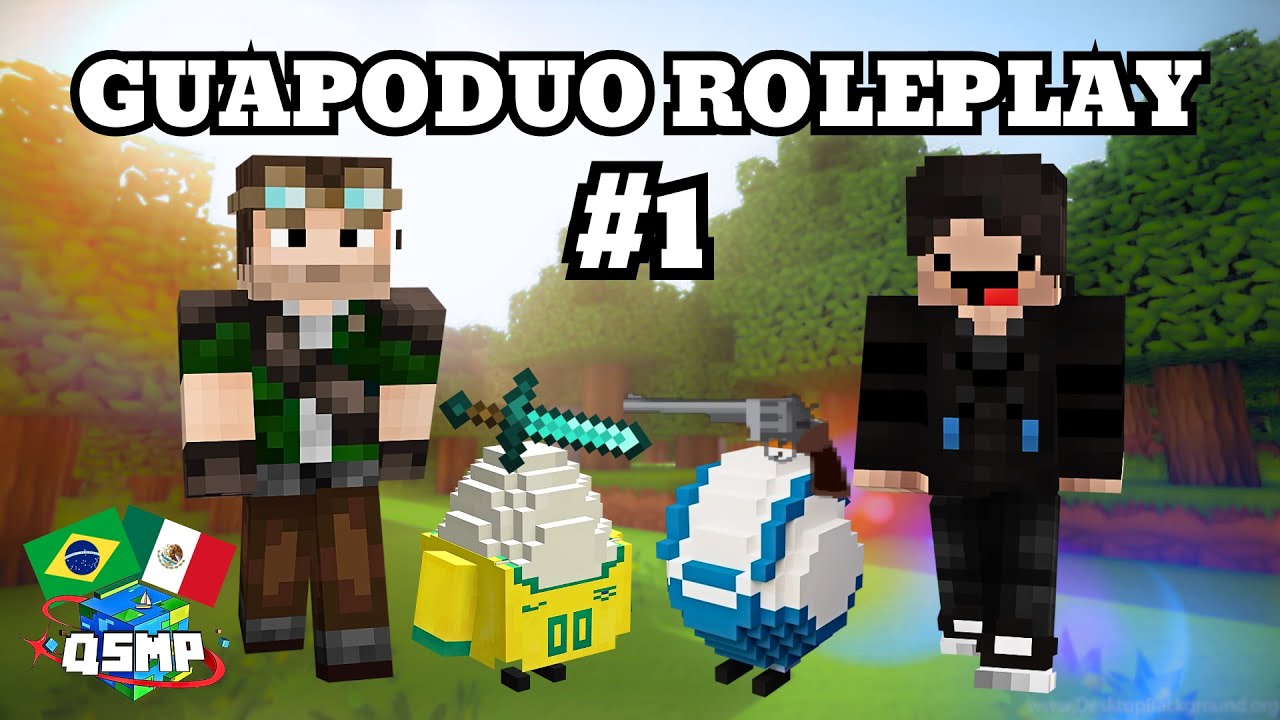 Cellbit and Roier MEET, First day of Brazilians | Guapoduo Roleplay #1 QSMP | Subtitled
