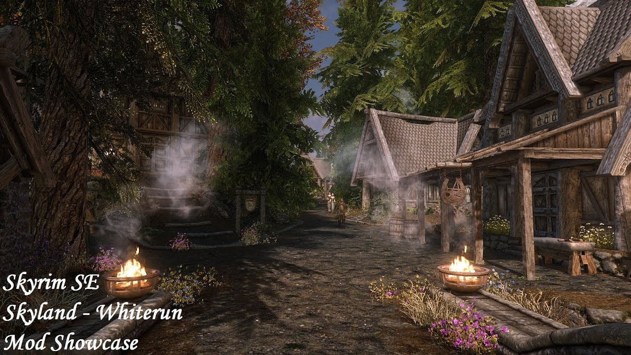 Skyrim Se Texture Mod Skyland Whiterun Youtube