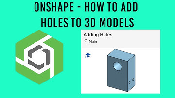 How to Add Holes in Onshape - Step-by-Step Tutorial
