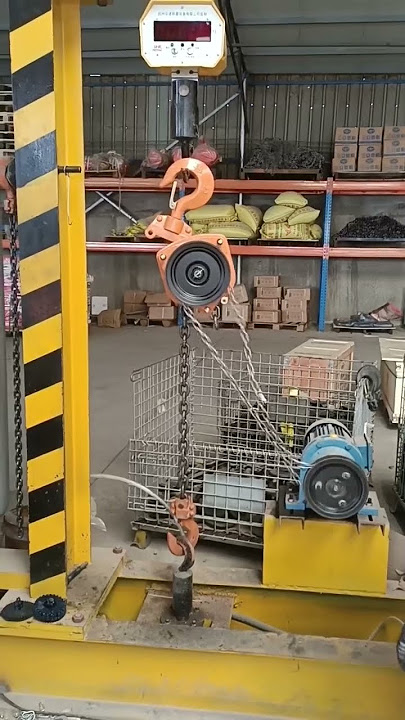 Chain Hoist #chinafactory #machine #machinerychannel #automobile #factoryproducts #woodworking