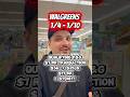 Walgreens 1/4 - 1/10