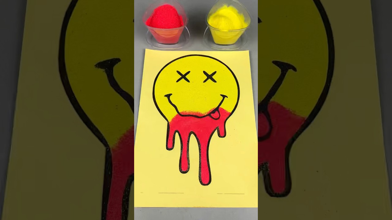 Sand Painting Emoji 😈🩸 