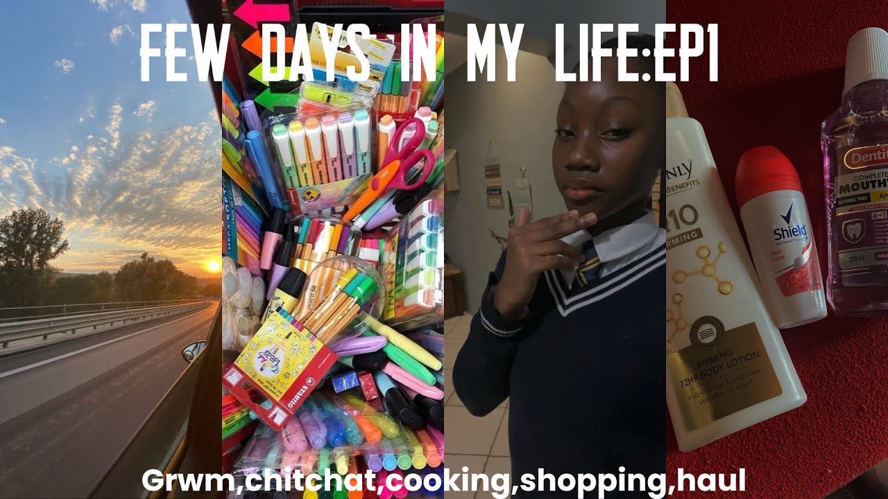 FEW DAYS IN MY LIFE:EP1 Grwm,chitchat,shopping,hauls,cooking 