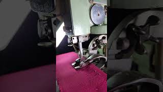 REECE 101 Keyhole Buttonhole Machine side-view - SUPER SLOW MOTION! RJW Shirts