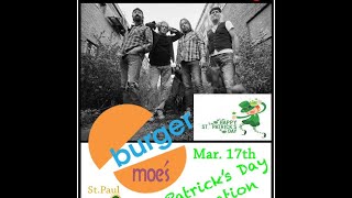(Uncle Chunk Band) LIVE @ Burger Moes/ St Paul, MN/ St Patty's Day 2023