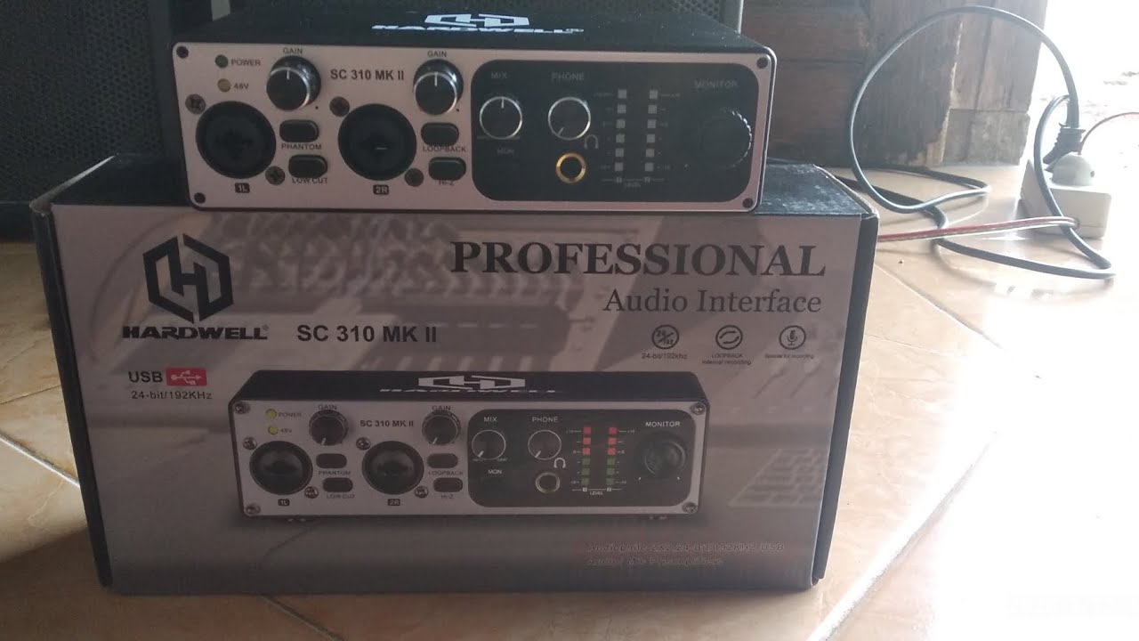 Unboxing Paket Audio Interface Hardwell SC 310 MK II