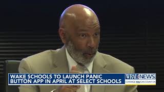 Wake Schools to launch panic button app in April at select schools